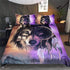 Housse de Couette Tête de Loup Attrape Rêve
